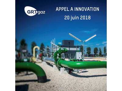 GRTgaz : Appel à innovation - Transition énergétique & digitalisation de l'entreprise