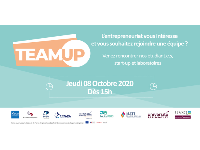 Team Up 2020 - Participez à la construction et l’aboutissement d’un projet commun