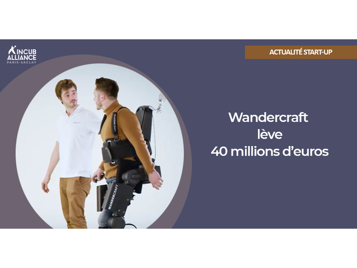 Wandercraft lève 40 millions d’euros
