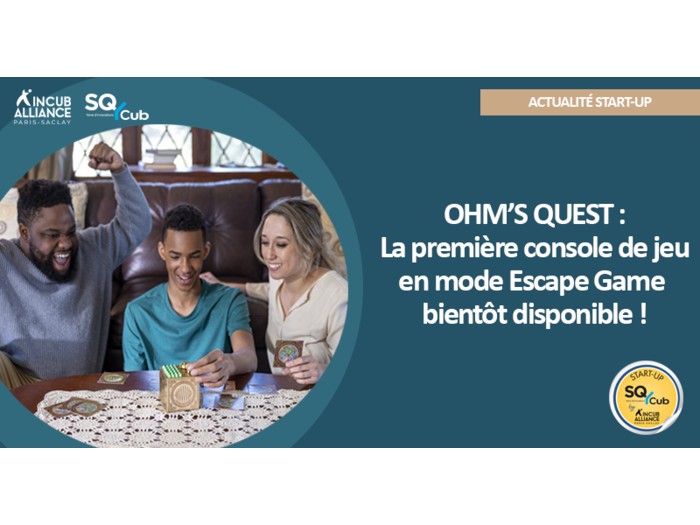 OHM’S QUEST : la première console de jeu en mode Escape Game bientôt disponible !