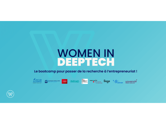 Les 21, 22 et 27, 28 octobre : 4ème édition du Bootcamp Women in Deeptech