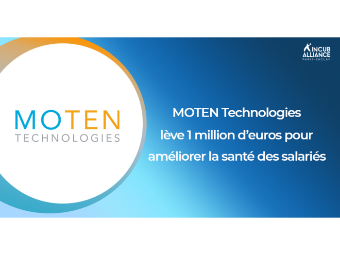 MOTEN Technologies lève 1 million d’euros pour améliorer la santé des salariés