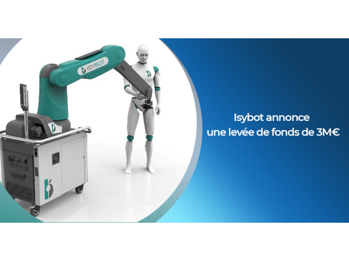 Isybot annonce une levée de fonds de 3 M€