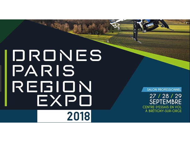 IncubAlliance attends Drone Paris Région Expo 2018