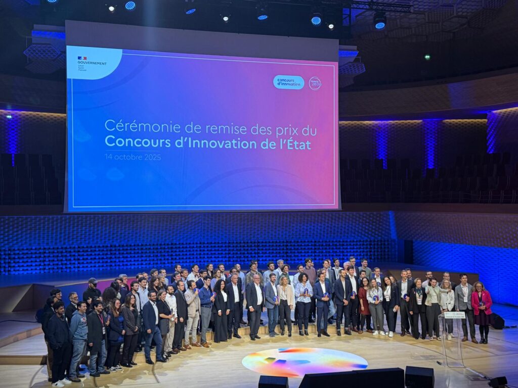 Cérémonie de remise des prix du concours d'innovation de l'État 2025
